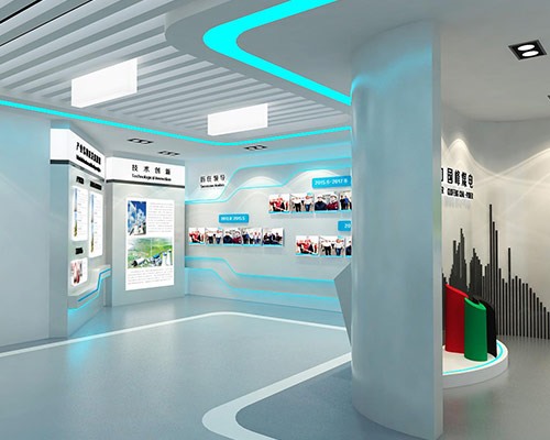 晉能電力，國峰煤電展廳設(shè)計